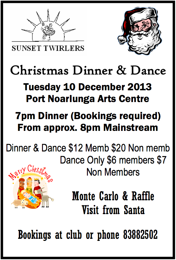 Advert 2013 Christmas Dance
