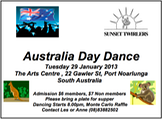Sunset Twirlers Aussie Dance Ad 2013