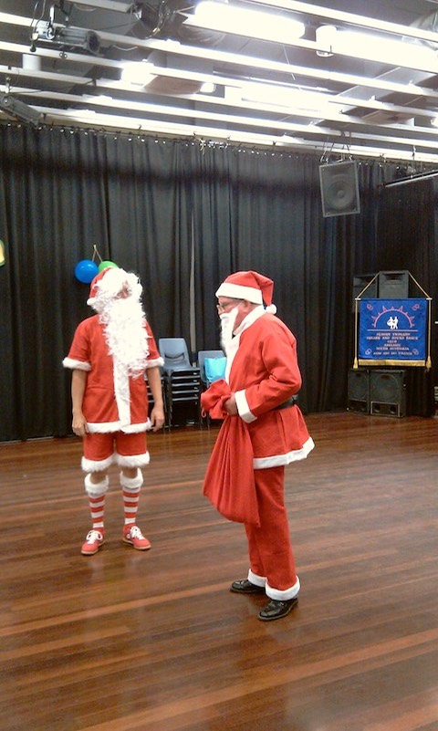 Two Santas